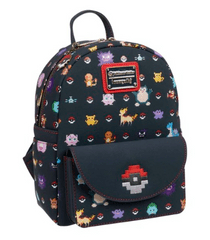 Pokémon Block Art Mini Backpack by Loungefly